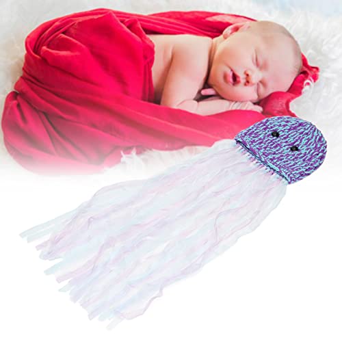 Chapéu de tricô para Fotografia de bebê Engraçado, Macio e Macio, Estojo para Chapéu de Foto de bebê