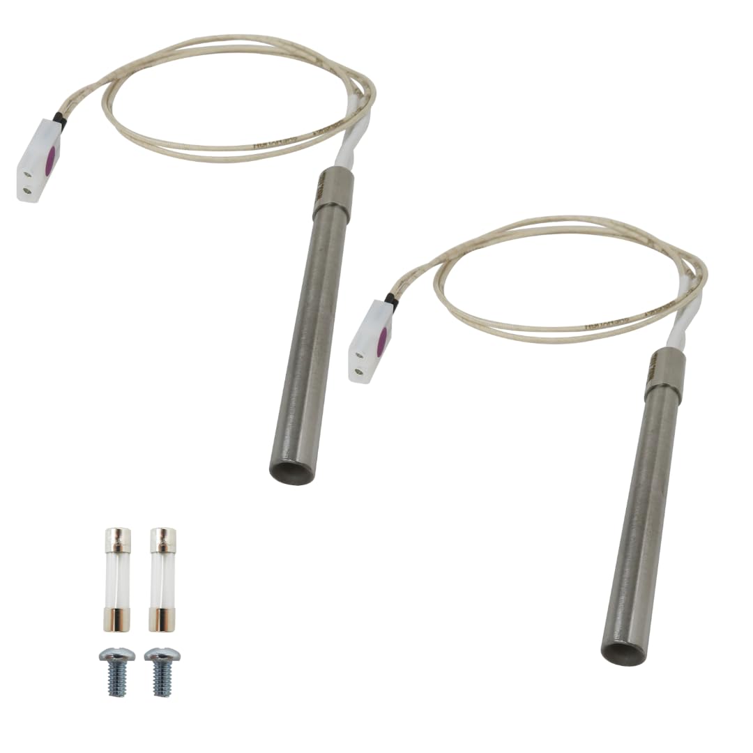 XSPANDER Upgraded Hot Rod Igniter Kit Replacement Fit for Oklahoma Joes Rider DLX Pellet Grills Model Replaces #70112, PG24-21