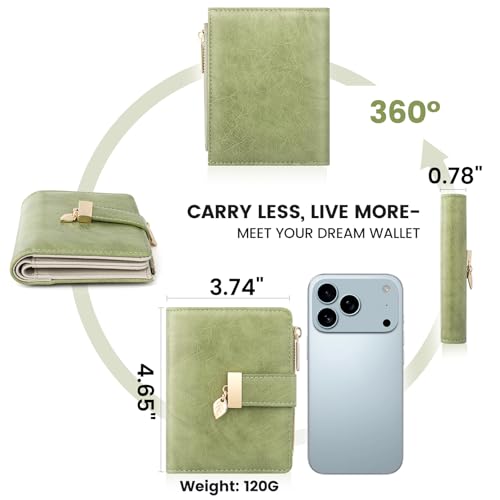 Pomelo Best RFID Blocking Wallet Women Multi Card Slots Small Wallet - Image 5