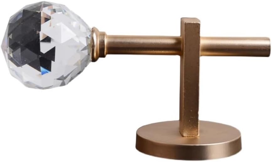 FMURY Zinc Alloy Crystal Shaped Curtain Hooks Curtain Accessories Wall Hooks