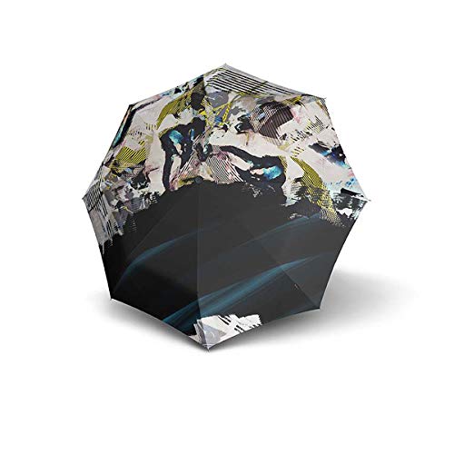 Preisvergleich Produktbild Knirps Taschenschirm T.200 Medium Duomatic Clouds UV Protection