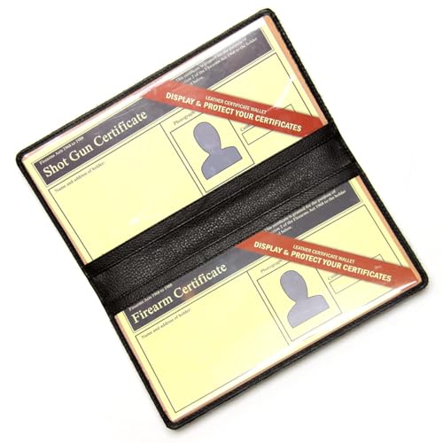 Adames Harris Tweed® Shot Gun & Firearm Certificate Wallet/Holder (Black Watch) - 3