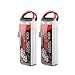 Produktbild GOLDBAT RC Batterie 2200 mAh 11,1V 35C 3S LiPo Ersatzakku Batterie Modellbau Akku mit Deans Stecker für RC Auto Truck Flugzeug Heilikopter Boot RC Hobby (2 Pack)