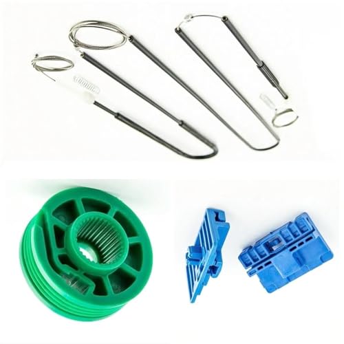 Kit reparación elevalunas delantero derecho A3 8L mecánico para ventanilla de coche 3 puertas 3