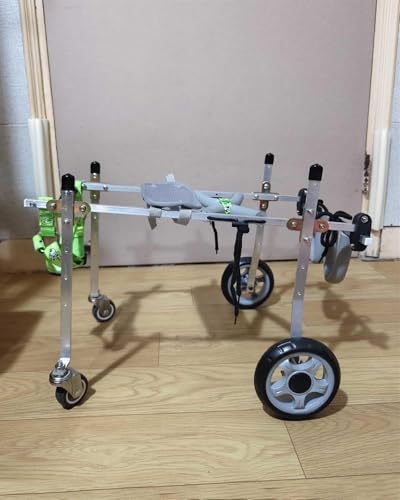 Chariot de mobilité pour animaux de compagnie après blessure - Fauteuil XS réglable