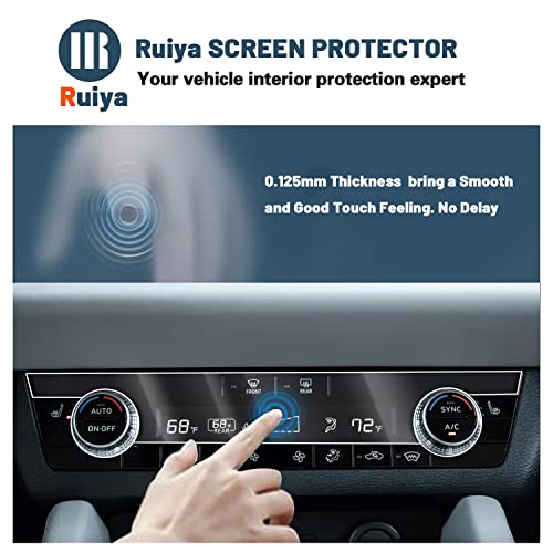 Screen Protector For Mitsubishi Outlander 2022 2023 Air Conditioner 2Pcs Tpu Nano Plastic Films Mitsubishi Outlander Accessories Climate Control Films Compatible With 2022 2023 Mitsubishi Outlander (Phev/Se/Sel/Se Tech/Sel Touring) #TOP1