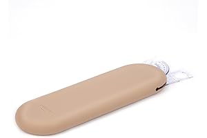 Khaki Silicone Pencil Case: Aesthetic and Durable Storage Solution