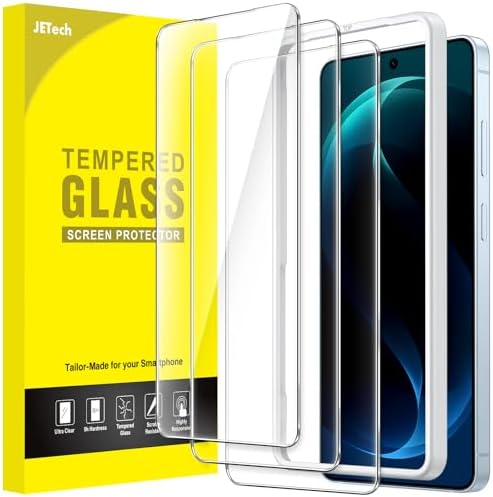 JETech Schutzfolie für Samsung Galaxy S26 Ultra, 3 Stück | 9H Gehärtetes Glas Displayschutzfolie, HD Klar, Kratzschutz, Einfache Installationshilfe