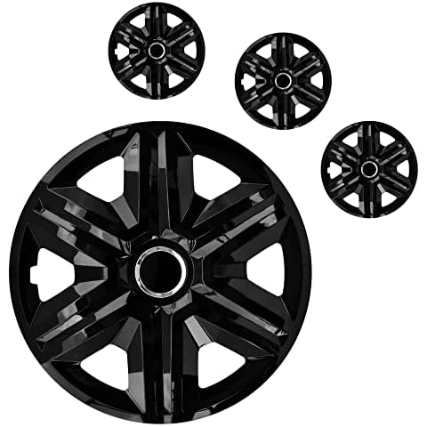 Hubcaps Universal - 14 15 16 Inch - Compatible With A Wide Range Of Car Models - Large Variety Of Colours - Fit Premium Quality Wheel Trims Cover