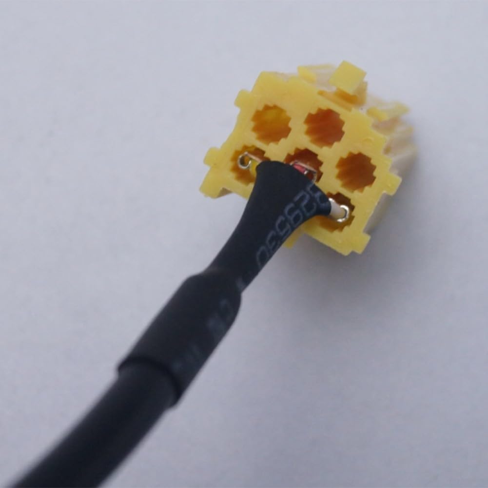 Cavo di ingresso audio AUX compatibile con modelli Fiat e Alfa Romeo con jack da 3,5 mm e interfaccia pannello posteriore radio a 6 pin