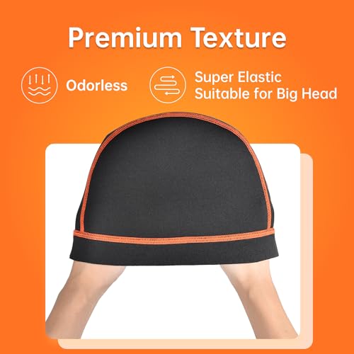 Image of 3mm Diving Hood Neoprene Wetsuit Beanie Winter Hat for Men Women Keep Warm Stretchy Wetsuit Cap for Snorkelling, Surfing and Swimming