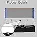 Menolana Pickleball Net Tennis Net Stainless Steel Frame Multifunctional Polyester Outdoor Backyard for Driveway Portable Accessories, Length 6.1 m