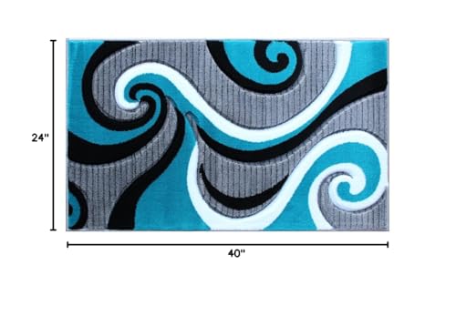 Tapete decorativo Masada Rugs 61x102 cm poliéster miniatura 2
