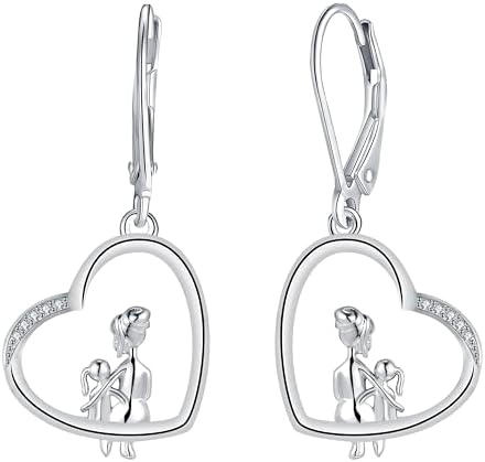 Boucles D’oreilles Cheval En Argent 925 – Hypoallergénique, Cadeau Femme | Bijoux Animal élégant, Boîte Cadeau Incluse