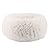 BODISEINT Modern Soft Plush Round Pet Bed for Cats or Small Dogs, Mini Medium Sized Dog Cat Bed Self Warming Autumn Winter Indoor Snooze Sleeping Cozy Kitty Teddy Kennel (M(23.6”Dx7.9 H), White)