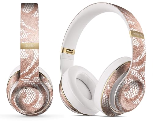 DesignSkinz - Compatible with Beats Pill Plus - Skin Decal Protective Scratch Resistant Vinyl Wrap - Rose Gold Lace Pattern 14