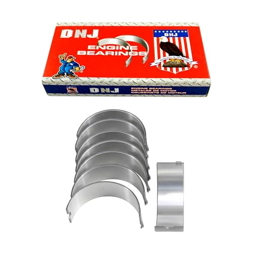 DNJ RB1122 Rod Bearings For 1994-2002 Dodge, Jeep Cherokee, Dakota, Wrangler 2.5L OHV L4 8V 150cid, 153cid