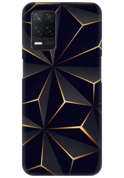 COBERTA Printed Back Cover for Realme 8s 5G Back Cover Case - Black and Golden 3D Pattern (B0B4S2NXTR) Amazon Price History, Amazon Price Tracker