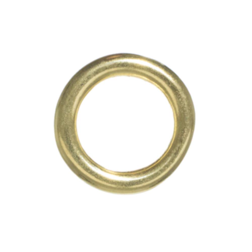 Craft County Brass O-Rings (1/2 Inch, 5 Pack)