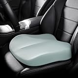 XIASHITTD Car Seat Cushion for Tesla Cybercab Tesla Robovan, Wedge Memory Foam Pad, Ergonomic Design, Non-Slip Bottom, Comfortable & Breathable for Car & Office Chairs,Blue