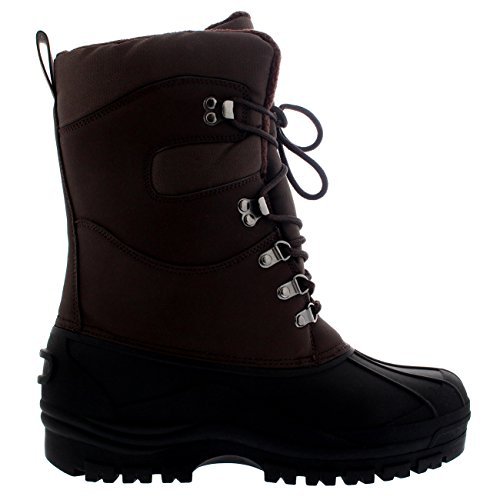 Image of POLAR Mens Snow Hiking Mucker Duck Grafters Waterproof Saftey Thermal Boots