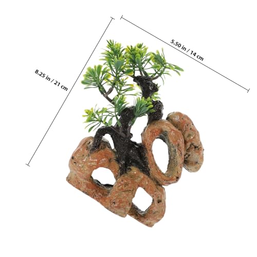 Branche artificielle pour terrarium stable et légère