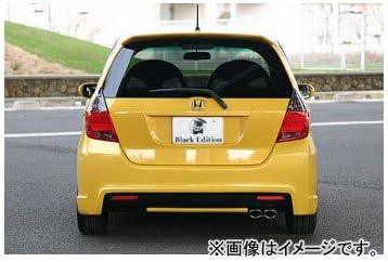 Amazon 乱人 Black Edition リアバンパー Ledリフレクターキット付属 ホンダ用 フィット Gd1 4 リアバンパー 車 バイク