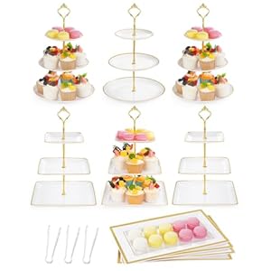 Lzerking 13pcs Dessert Table Displa...