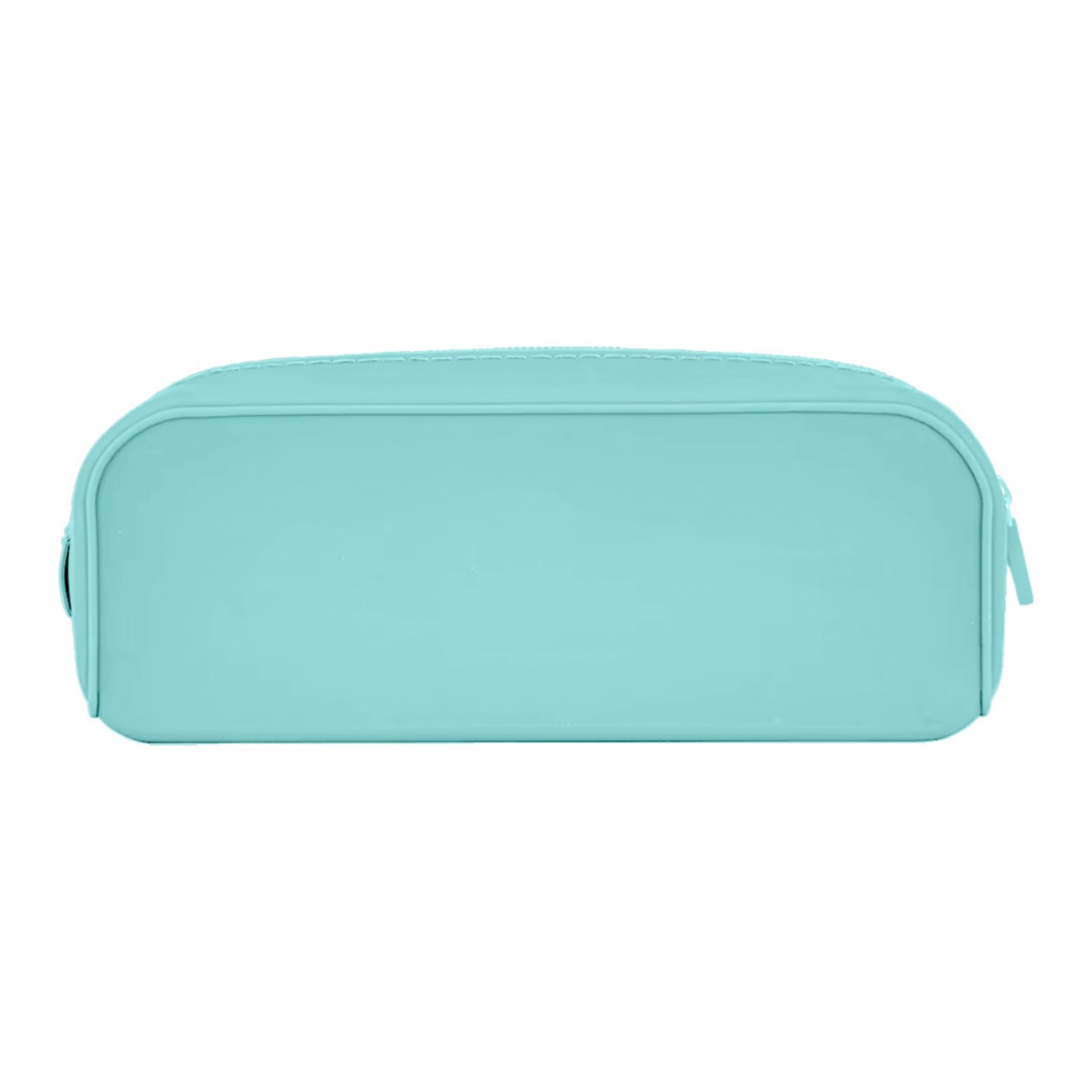 DOHE, Simple Silicone Pencil Case, 1 Zippered Compartment, Multipurpose Rectangular Pencil Case, Soft Touch, 20x6x8 cm - Image 4