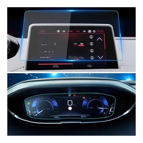 Film protection navigation voiture Peugeot 3008 5008 2017-2020 protecteur écran tableau de bord