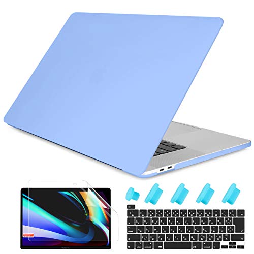 Batianda MacBook Pro 13 �C���` �J�o�[ 2020 2022 A2338 A2289 A2251 �Ή� ���^ �ϏՌ��� �S�ʕی� �n�[�h�P�[�X New MacBook Pro Retina 13 �C���` Touch Bar�Ή� �n�[�h