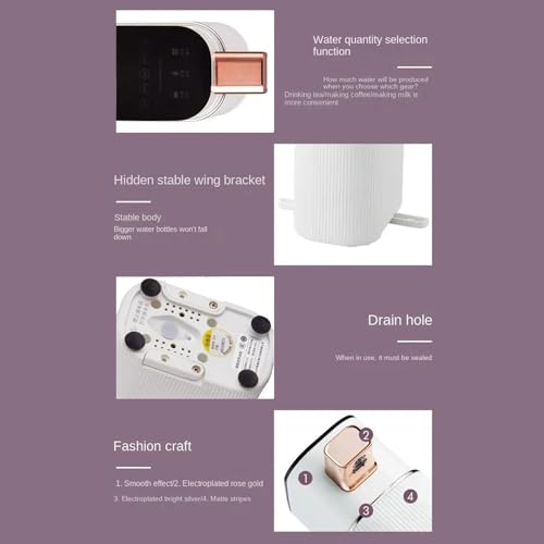 Mini distributeur d'eau chaude instantanée 3s pour comptoir et voyage - 4