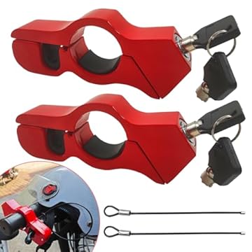 helmet lock for scooter