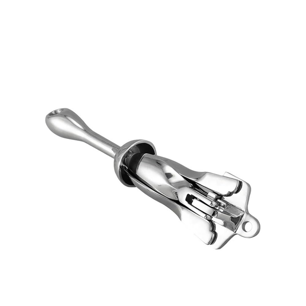 Ancora con Rampino Marino in Acciaio Inossidabile 316 - Pieghevole, 4 Artigli, for Barche e Yacht(1.5KG)