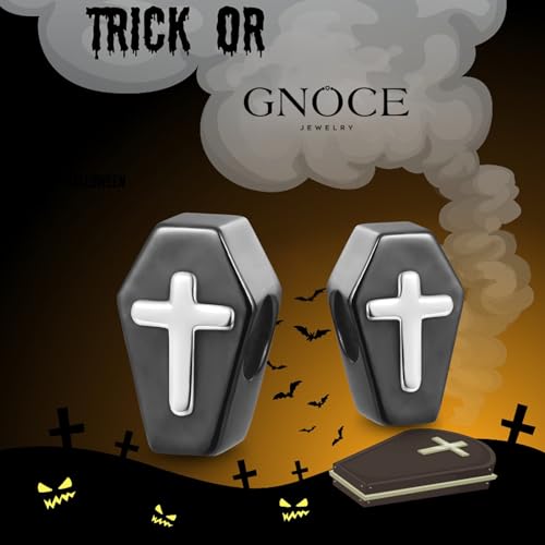 Image of GNOCE Halloween Charm Bracelet Fit Pandora Beads for Women Gift
