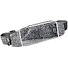 Running Belt with Window Heather Grey