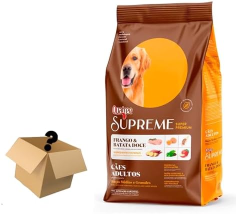 Ração Quatree Supreme Cães Adultos Raças Médias e Grandes Frango ...