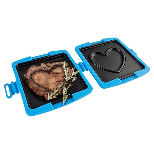 Genérico Tostador Microondas - Plancha de cocina plegable - Sartén Grill para Microondas,para Viajes Dormitorio Hogar Apartamento Cocina Restaurante Mujeres Hombres