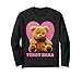 Orsacchiotto Ted Pink Love Heart Maglia a Manica