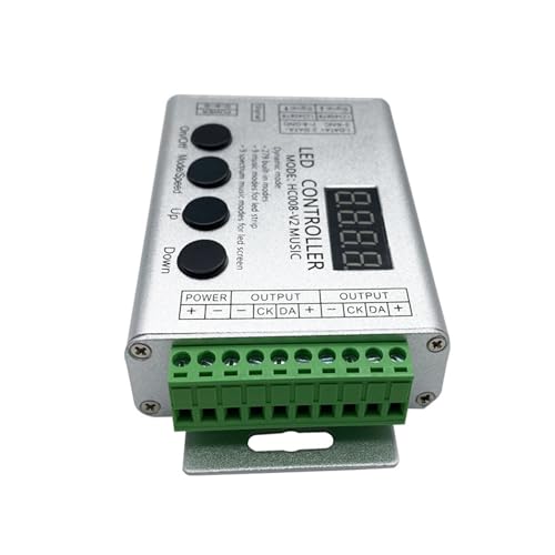 Lumière qui coule LED de contrôle pour soirée et salon avec télécommande HC008 - 4
