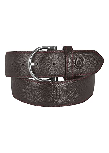 Kerrits Women's Woodstock Equestrian Belt – Wide, Pebbled Leather Horse Riding Belt