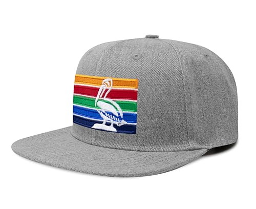 Image of International Tie City Hat for Men and Women, Adjustable Snapback Trucker Baseball Cap with Embroidered Patch