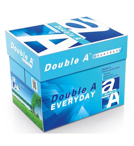 Image of Double A Everyday, A4 Size, 70 GSM, Copier Paper, 500 Sheets per ream, 5 Reams per box