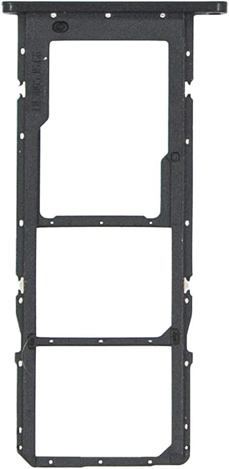 Miniatura 2 de MMOBIEL Reemplazo de soporte de bandeja de ranura para tarjeta SIM dual compatible con Samsung Galaxy A02s 2021 - Incluye pin SIM - Negro