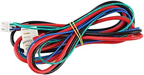 Haude Replacement Anet A6 / A8 Hotbed Line/Upgraded Cable MK2A / MK2B / MK3 for Mendel I3 Anet A8 Heated Cable for 3D Printer