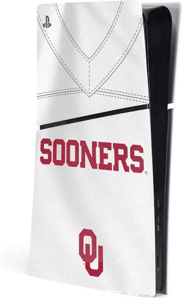 Skinit Decal Gaming Skin Compatible with PS5 Slim Digital Edition Console - Officially Licensed University of Oklahoma Only One Sooners Design