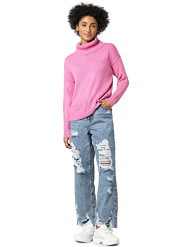 Image of Only Women's Acrylic Turtle Neck Sweater