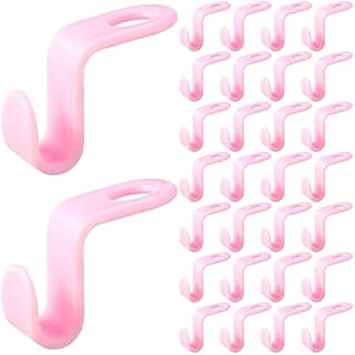 50 Pcs Clothes Hanger Connector Hooks,Green Hanger Connector Hook Coat Hanger Connectors Space Saving for Hanger Extender Closet Wardrobe Organiser (Green)