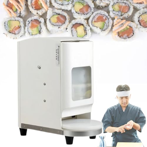 Máquina para hacer sushi, 1200 unidades/H Sushi Bazooka con moldes, kit de rodillos de sushi