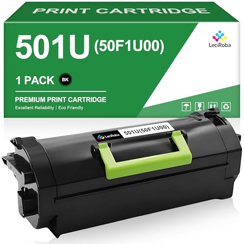 Cartouche 50F1U00 haute capacité 20000 pages pour Lexmark MX611